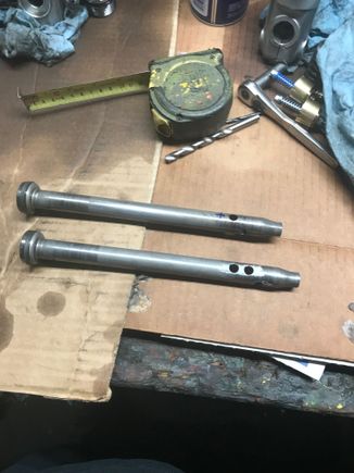 have to drill out stock damping rod