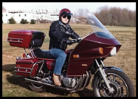 My XS 1100 Yamaha, the motorcycle we were on Circa 1979…  Notice the motorcycle boots… Those are the same ones I am wearing my avatar… Just 40+ years later