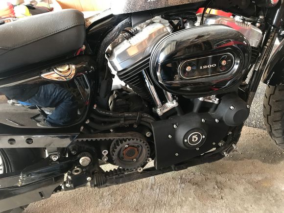 Everything is removed.