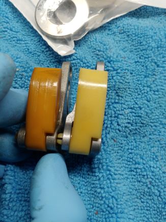 Cam tensioner - I thought it might have been more beat-up by now.