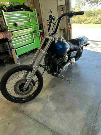 mostly assembled, decided to paint the center of the brake rotor too