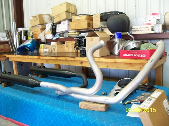 Fuel Moto 2-1-2 head pipe
