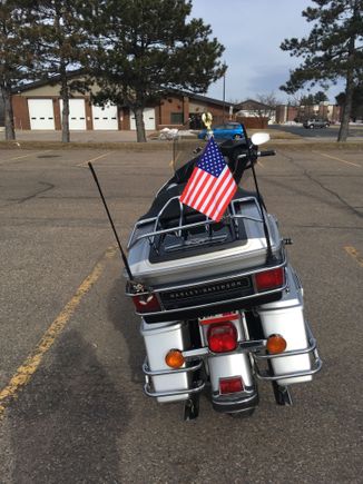 Only day bike was out, 2 days before getting record breaking 20” April snowstorm.