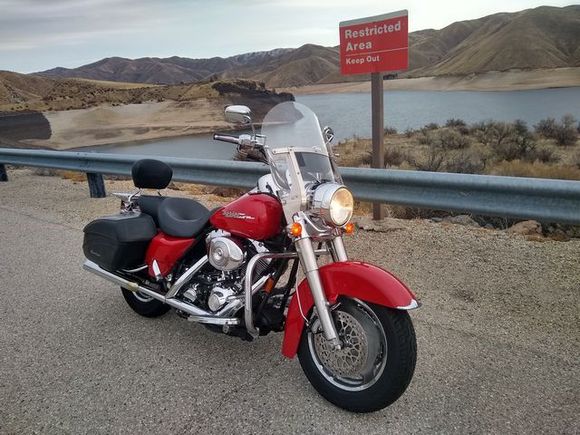 Lucky Peak Dam near Boise, ID. 