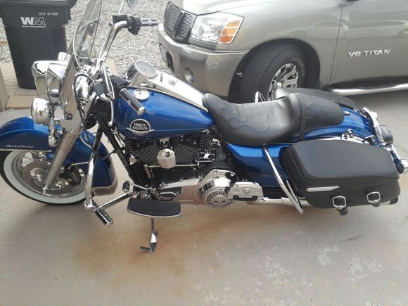 Custom seat purchased from Vegas bike fest!