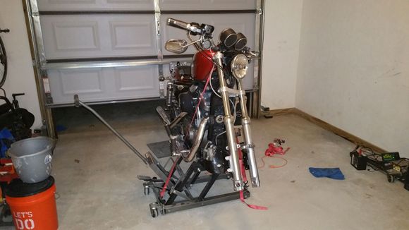 mounted forks