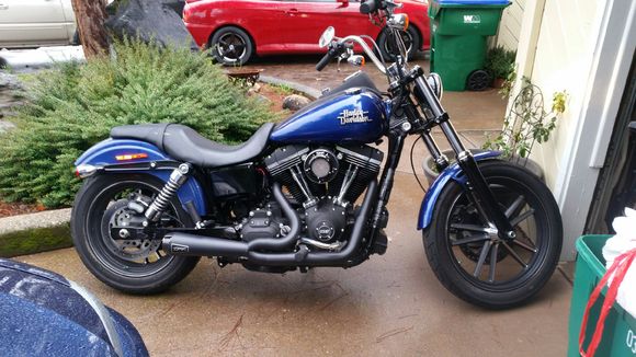 replaced OEM pipes and intake with TBR Comp Dyna Comp-S 2-1 and Comp-V High-Flow Intake. LOVE IT. totally changed the look. waiting on my West Coast Slingshot bars. getting my fairing painted. more pics to follow.