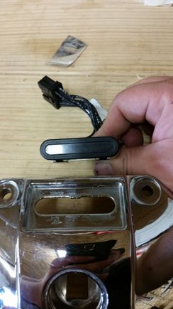 Indicator lights made specifically for that hole. Harley part # 68789-96