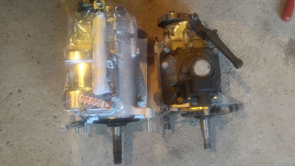 New and old, side by side.