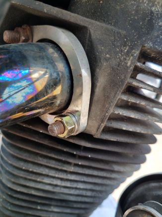 New bolt and lock washer