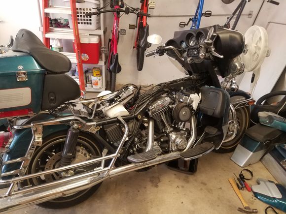 As she sits currently.