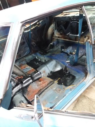 Another stage of the tear down