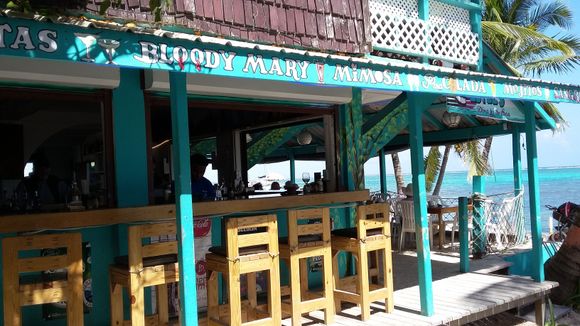 Sit at the bar is another option.