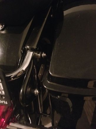 This is the docking set up that was on the bike when I bought it looks like the one you showed me