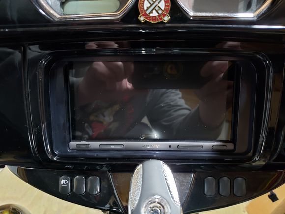 The XAV-AX5000 installed.