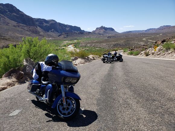 From ride towards park from Lajitas.