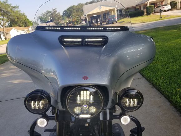 In driving light mode