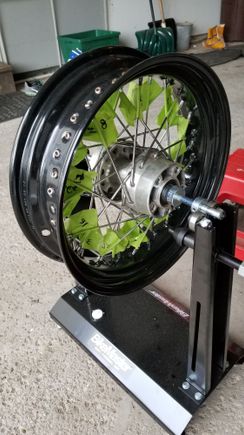 The labeled spokes did help when truing the rim (ex// I knew if I had a bump between the 5th and 12th spoke that I needed to tighten)