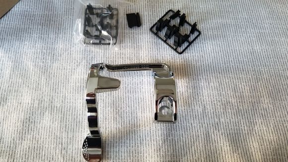 The product came well package from South Korea.  The owner is retired US Army and spends his time between Korea and Texas.  I received a chrome and black trigger.  The trigger seems very well made and sturdy.  It is made from plastic.  It came with various spaces for fitment and changing the sensitivity of the trigger for the horn.