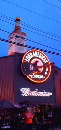 famous bar...Loud American,  stayed slammed every night with bikers from all over the world. live music non stop. definitely a good time