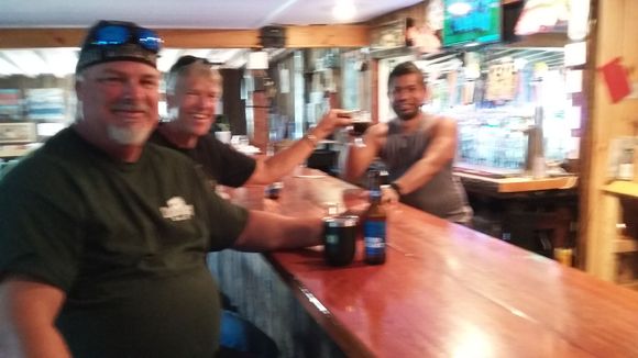 Day 3 - The Lure Restaurant is in Rumford Maine. Ned (the owner) happened to be at the restaurant when we stopped by. He invited us in for a nice cold beer even though he was closed. A true gentlemen!