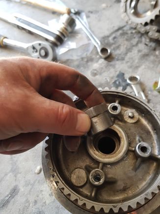 Stock hub and nut
