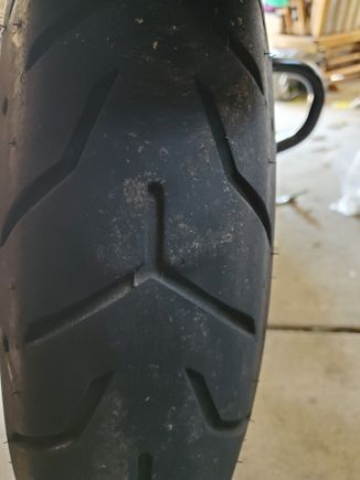20k on stock front tire