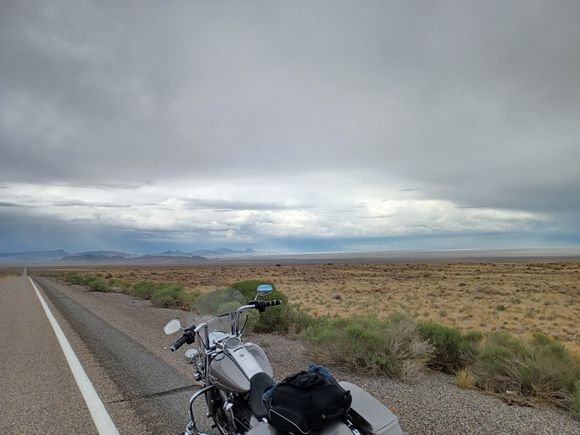 This is NV Hwy 6 about 20 miles south of Wendover