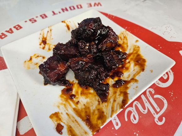 Delicious burnt ends!