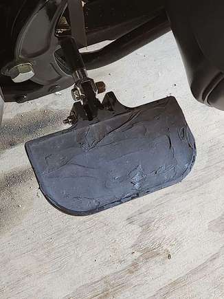 Passenger left-footboard