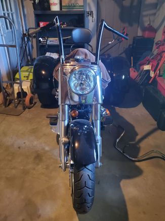 I love the look of the Meathook bars, but they were a pain to run the wires thru. If I had to do ut agan Id do it totally different.
