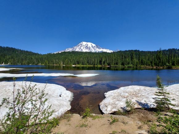 Reflection Lake I believe, well named.