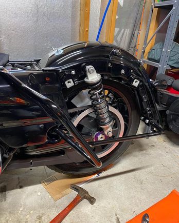 Got my bag bars coated