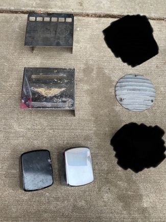 Covers - battery, coil and derby