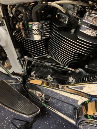 Hd had the shift linkage and covcoThompson had the braided plug wires in 10mm