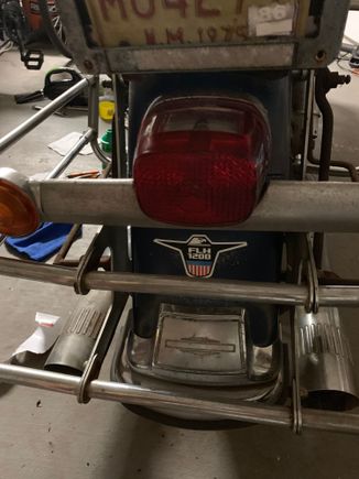 I’m guessing by the 86 sticker that’s the last time this was ridden