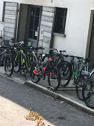 Bikes everywhere