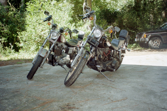 1982 25th Anniversary Sportster & 1982 FXB Sturgis
