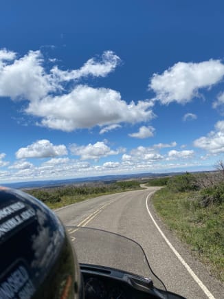 Riding in mesa verde on weather hill mesa rd