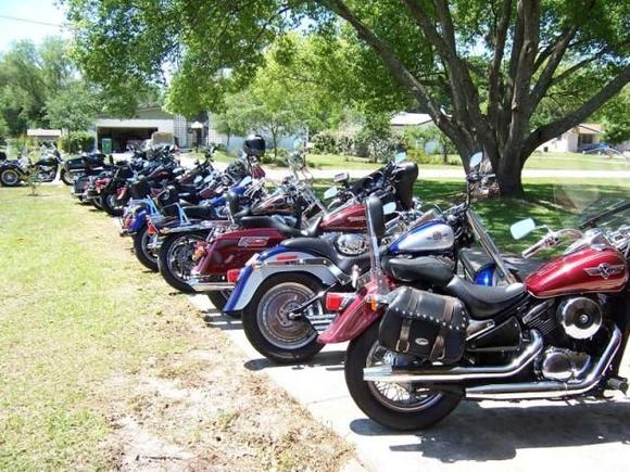  We used to have crew parties once in a while