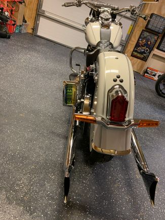 Notice black plugs above taillight. This is what i want to clean up or do something cool with.