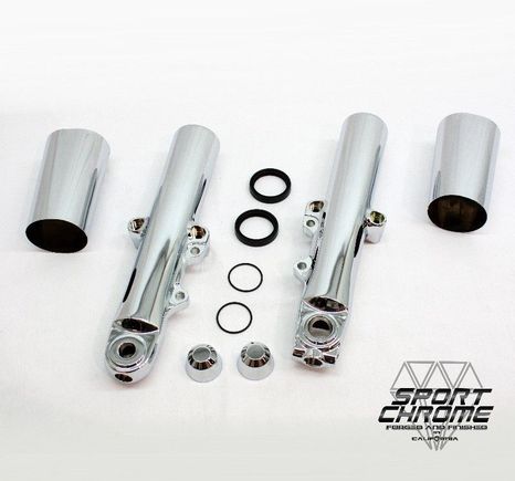 You can also get a chrome front end kit from Sport Chrome