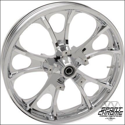 Coastal Moto 21 Largo Chrome Front wheel