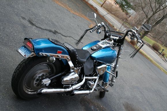 94 FXSTC
When I bought it USED in 2010 with 128 miles on the odometer 