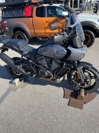 Checked it out today in Daytona and of course this is MY opinion only but this bike looks like a Kia next to a Cadillac compared to a BMW GS.  It looks so cheap and unfinished to my eyes.  I was pretty disappointed in the fit and finish of this bike, especially for the price of 21K, it really did seem like a cheap made bike.  But hey, you know what they say about opinions, maybe it will turn out to be an ok bike but in my opinion nothing about what I saw today threatens the GS in any category. 