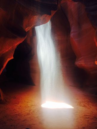 Antelope Canyon outside Paige, Utah