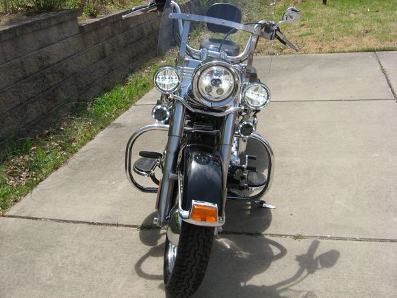 Headlights, Running lights and turn signals