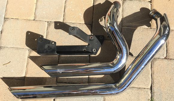 Removed, heat shields on