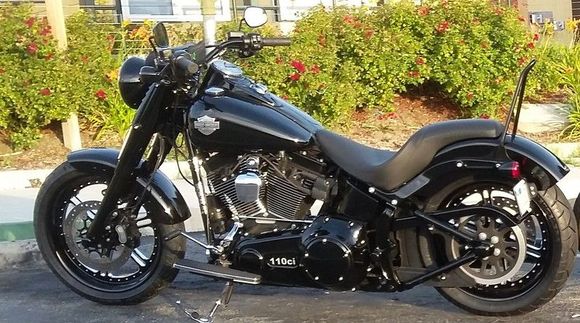 Drag Specialties for my old Slim. The stock slim seat was the worst stock HD seat I've experienced. 