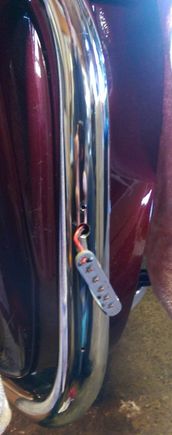 Two threaded mounting holes and one wiring access hole each.